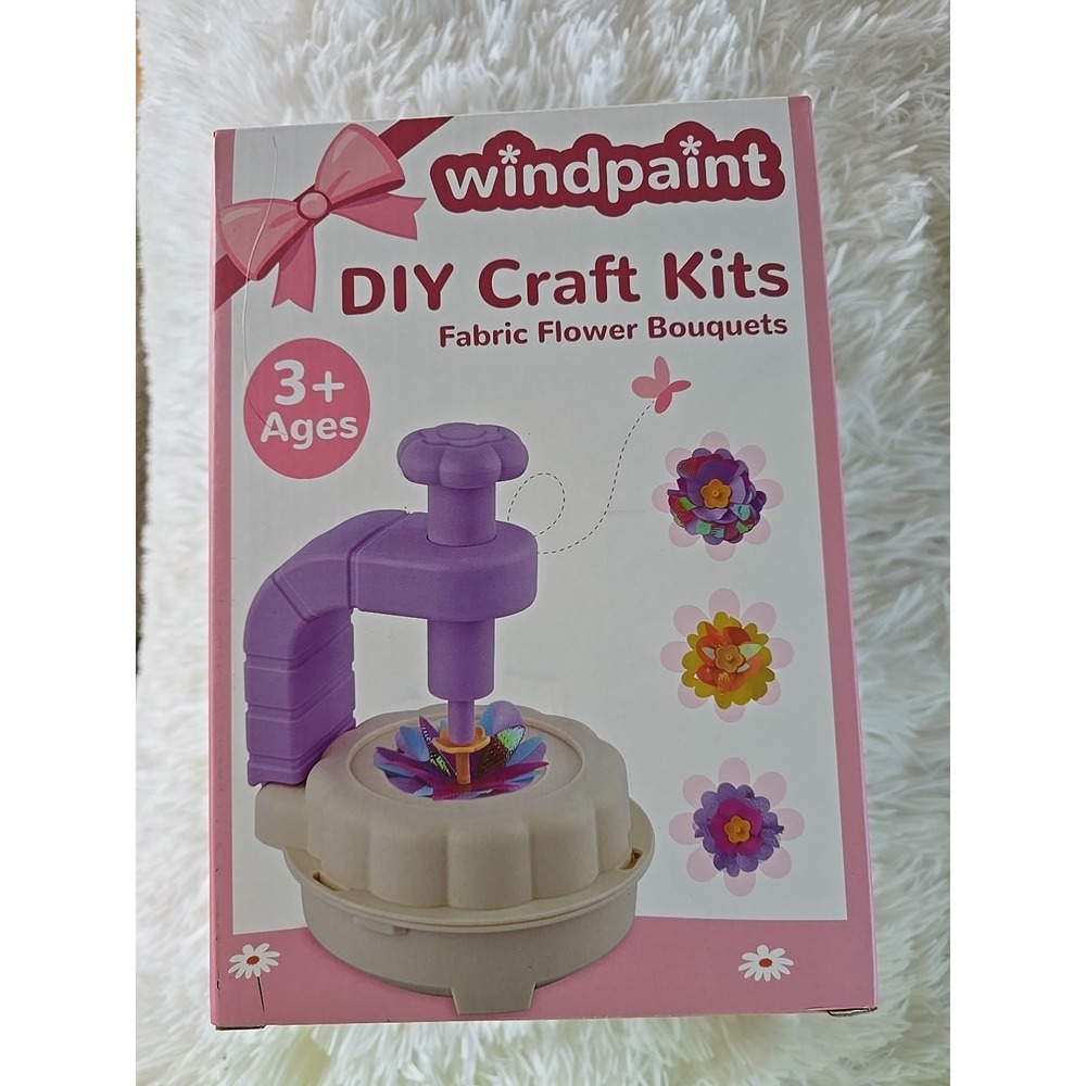 Toys for Girls 3‎ And Up Years Old, DIY Craft Kits for Kids, Fabric Flowers